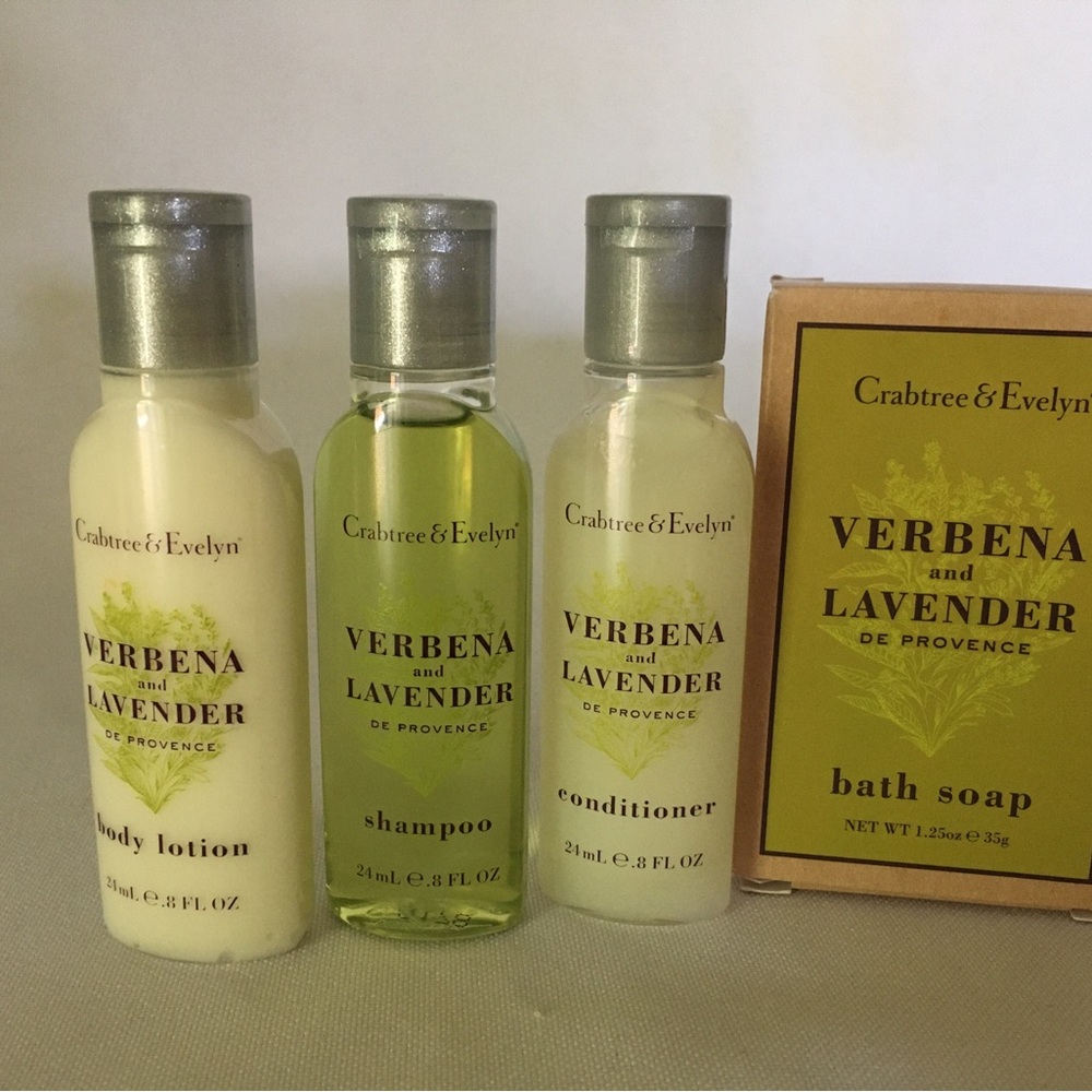 Crabtree & Evelyn 4 piece travel bundle